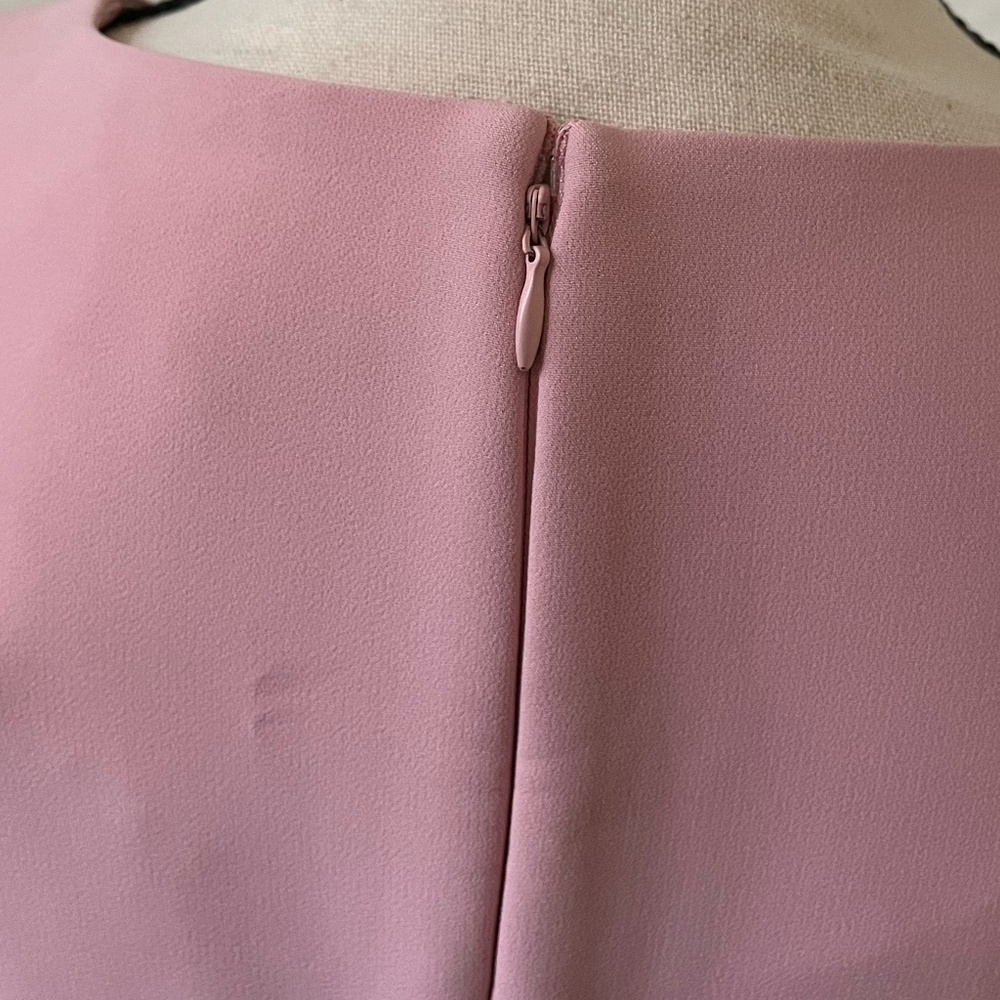 NWT SACHIN + BABI | Pink Layla Midi Dress w Puff Sleeve and Mermaid Hem | Size 4 - Picture 10 of 16
